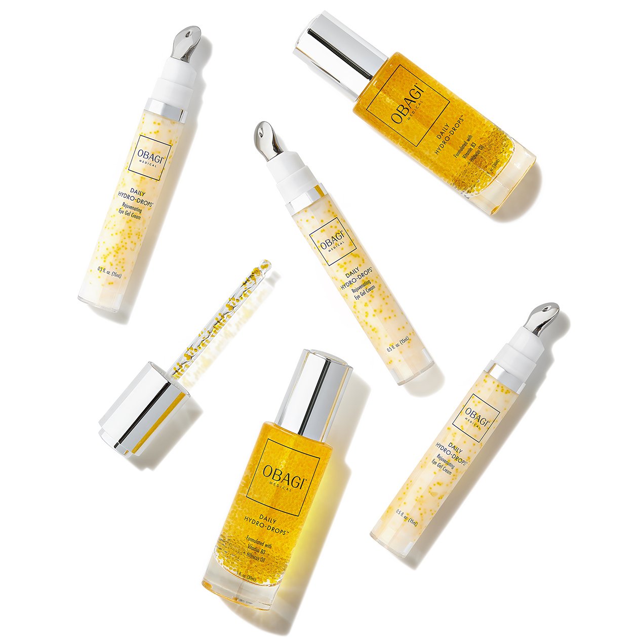 Obagi skincare products on a white background