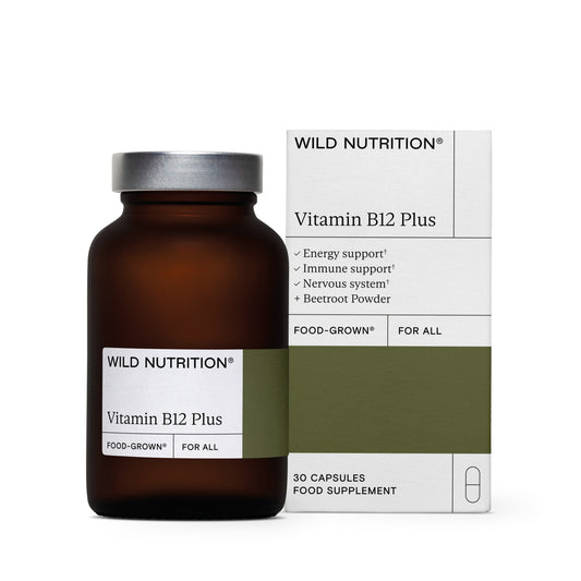 Wild Nutrition Food-Grown® Vitamin B12 Plus