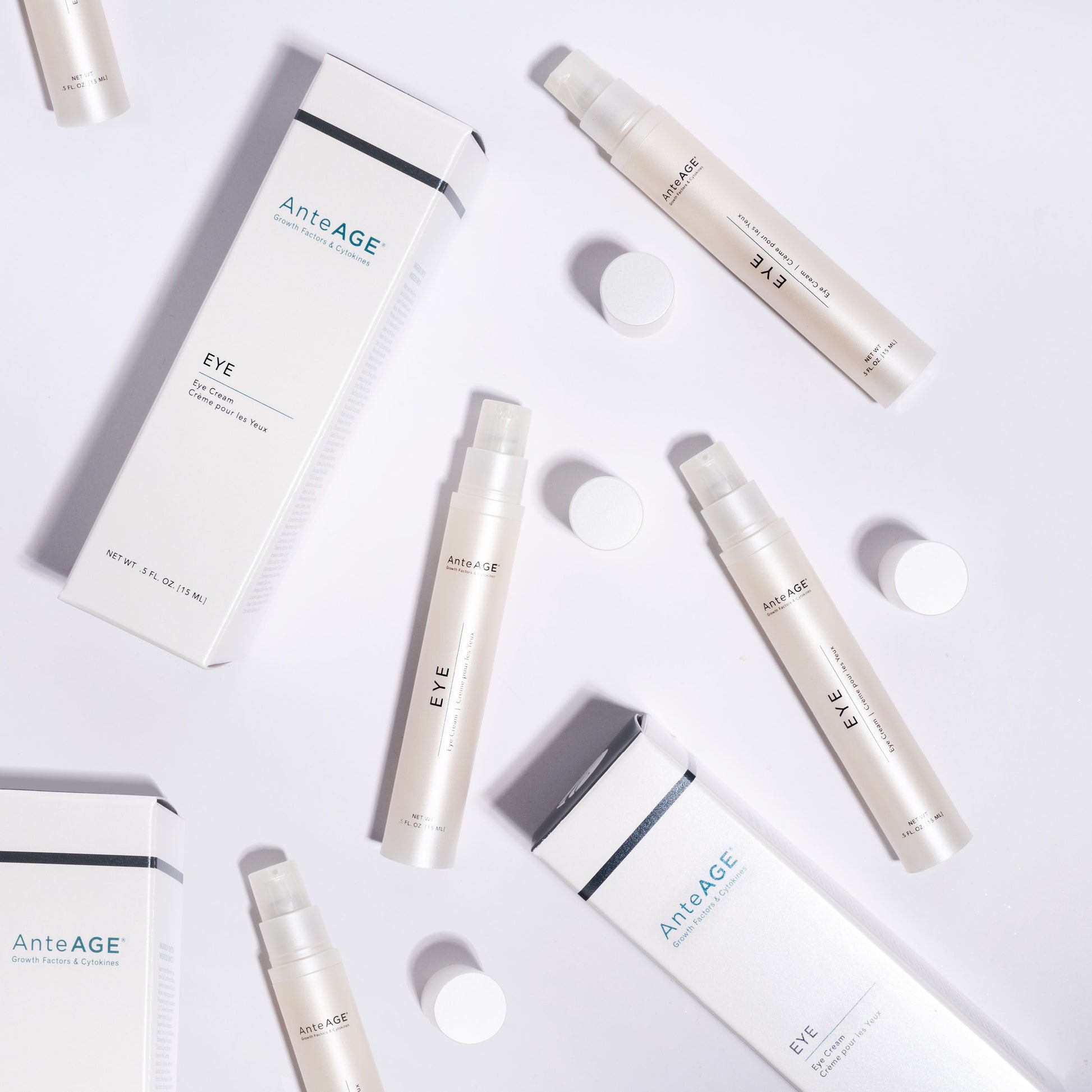 AnteAGE eye cream products on a white background