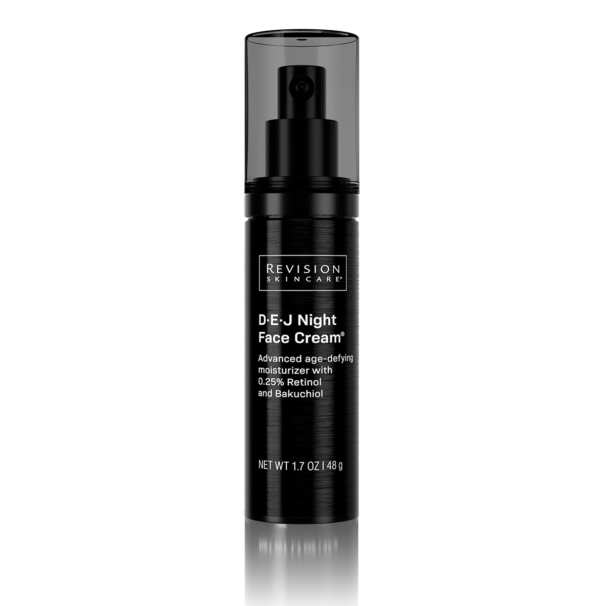 Revision Skincare D-E-J Night Face Cream bottle on a white background