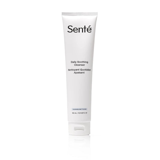 Tube of Sente Daily Soothing Cleanser on a white background