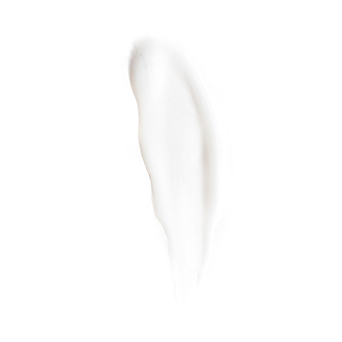 White abstract shape on a white background