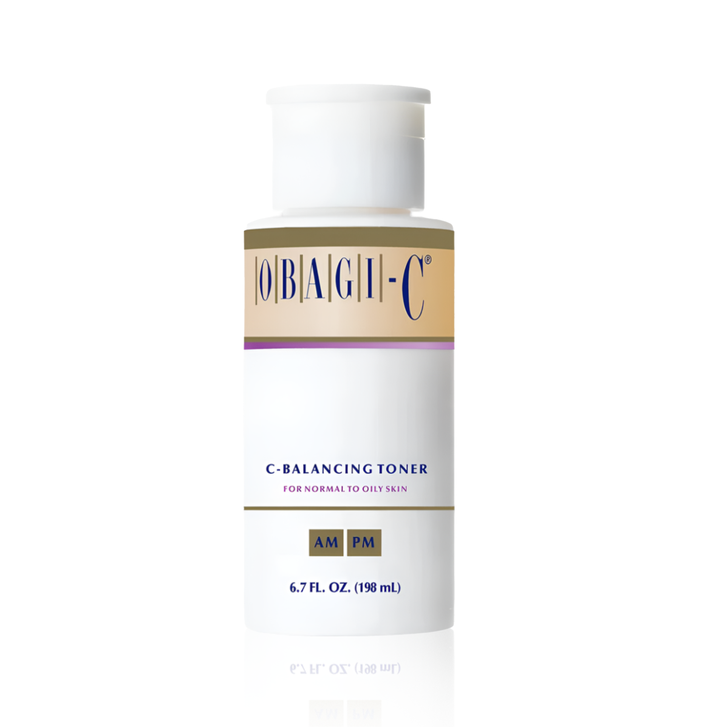 Obagi-C C-Balancing Toner bottle on a gray background