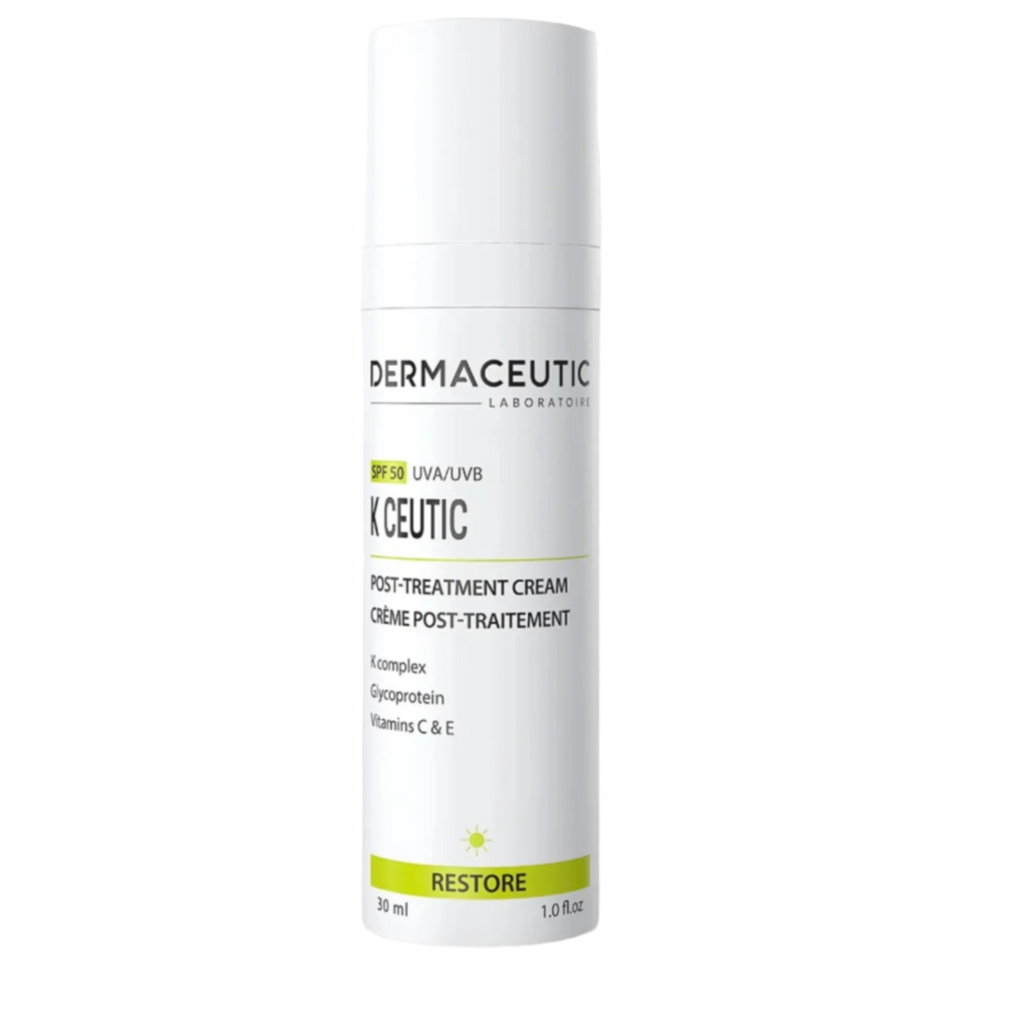 Dermaceutic K Ceutic Post Treatment Cream & SPF