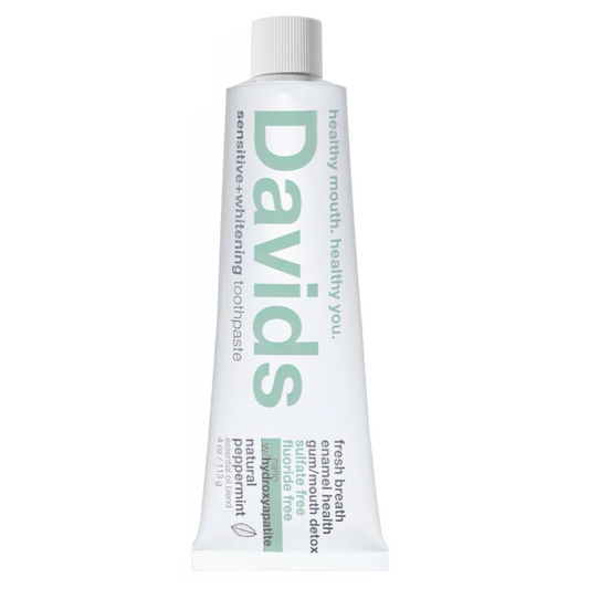 Davids Sensitive+Whitening Nano-Hydroxyapatite Premium Toothpaste (Peppermint)