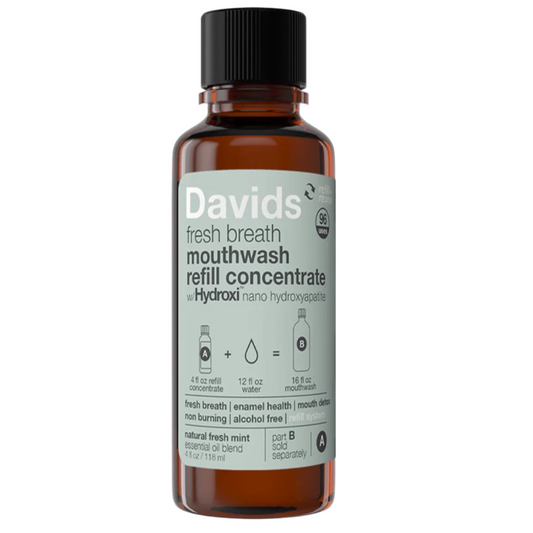 Davids Hydroxi™ Fresh Breath Mouthwash - Natural Fresh Mint