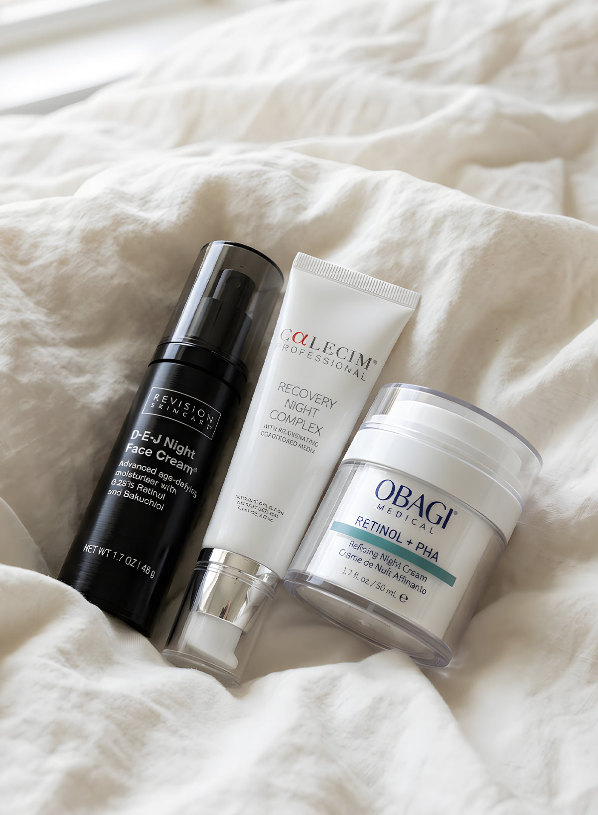 Menopausal skin behaves differently at night