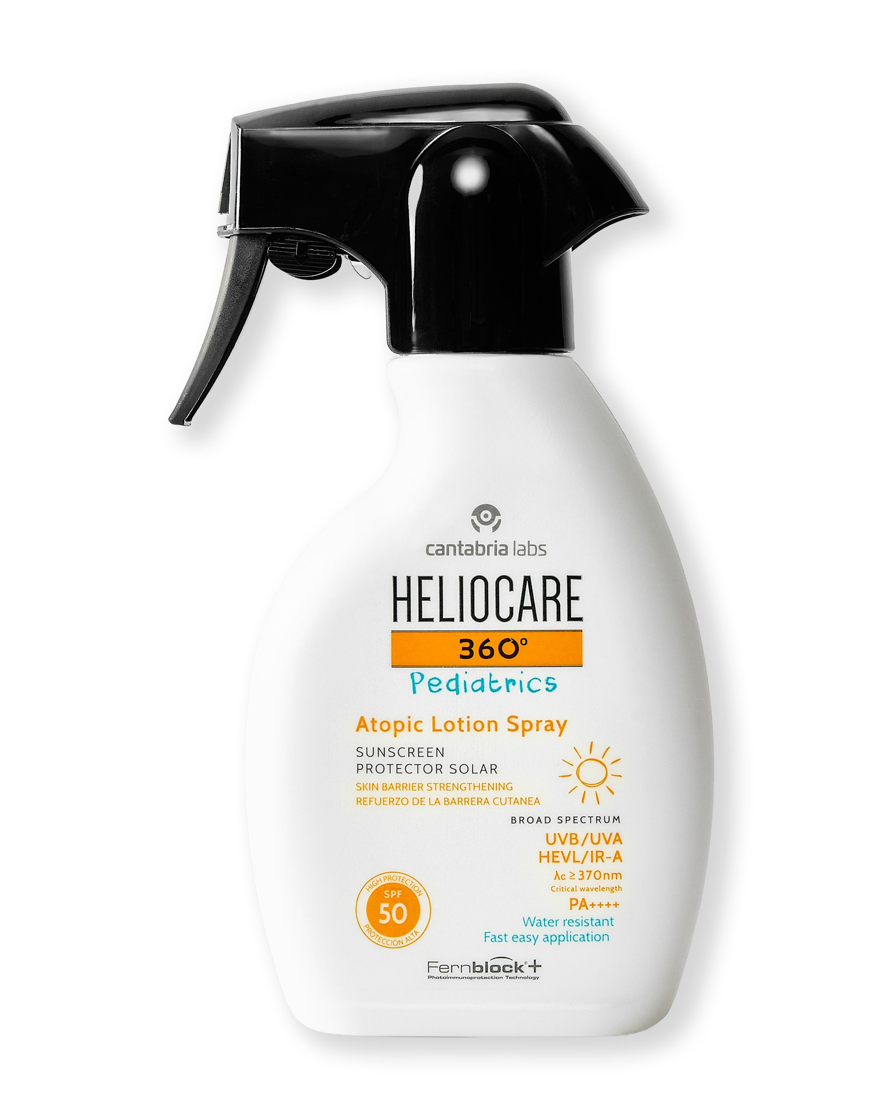 Heliocare 360° Pediatrics Atopic Lotion Spray SPF50