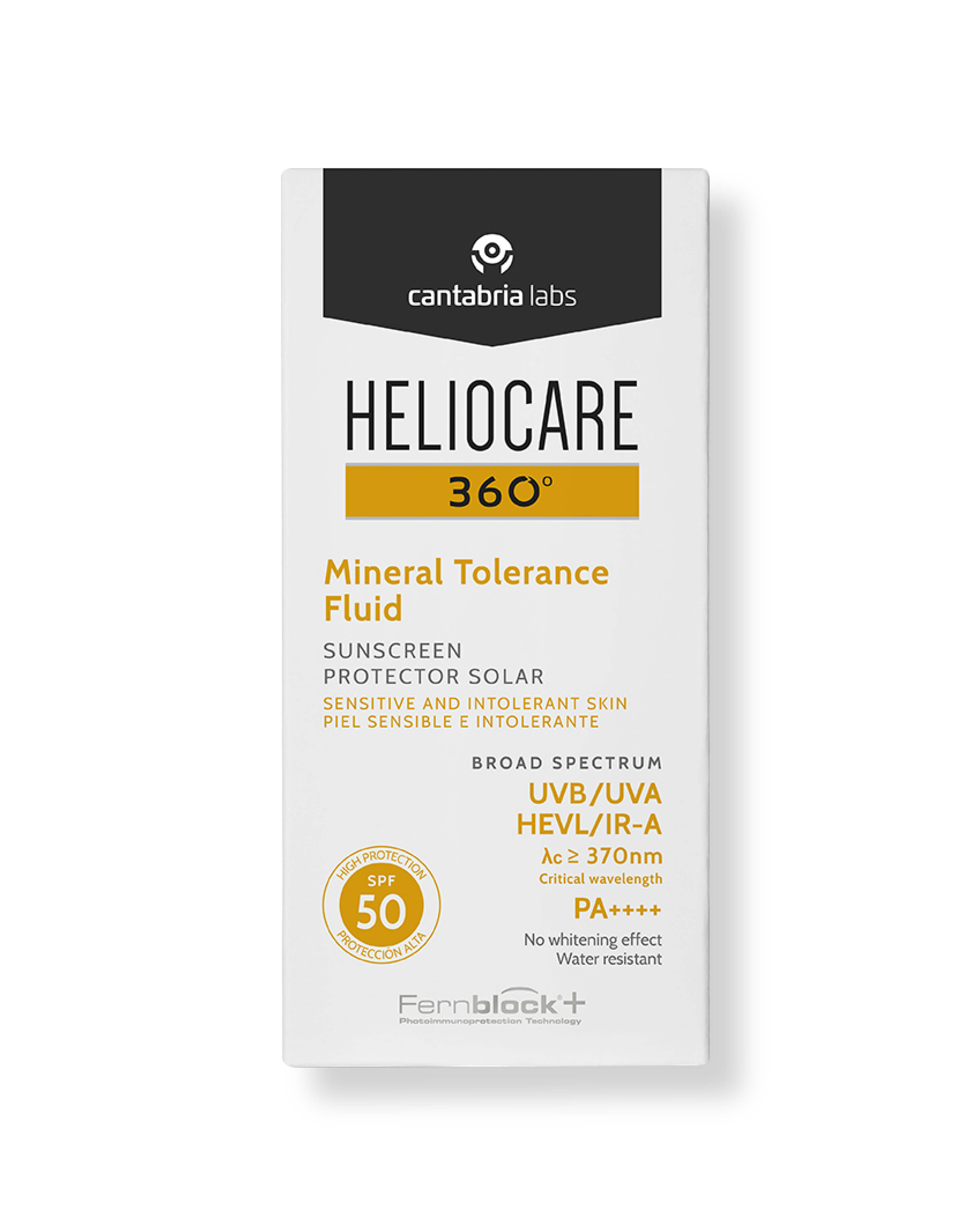 360° Mineral Tolerance Fluid SPF50