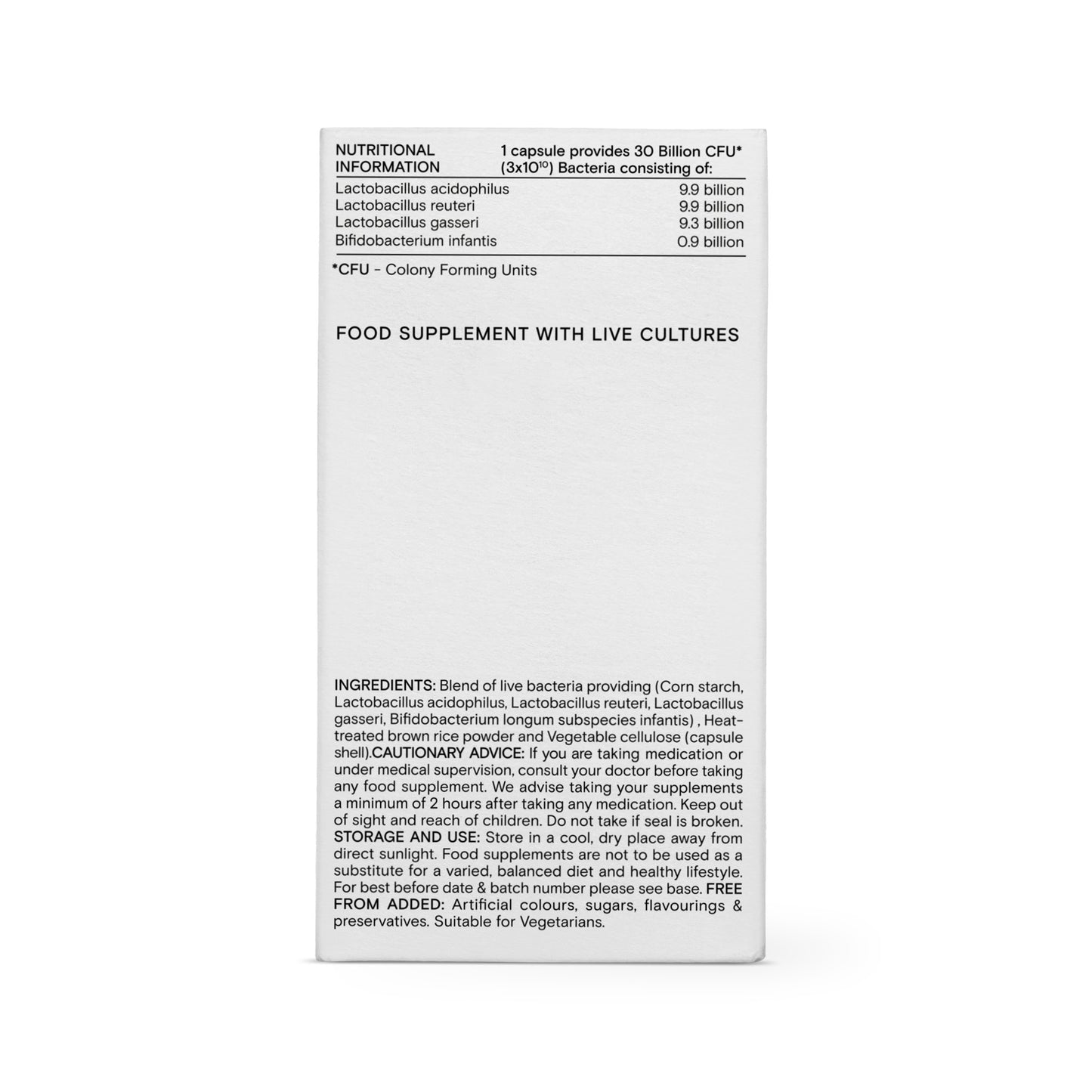 Wild Nutrition Pregnancy + New Mother Biotic