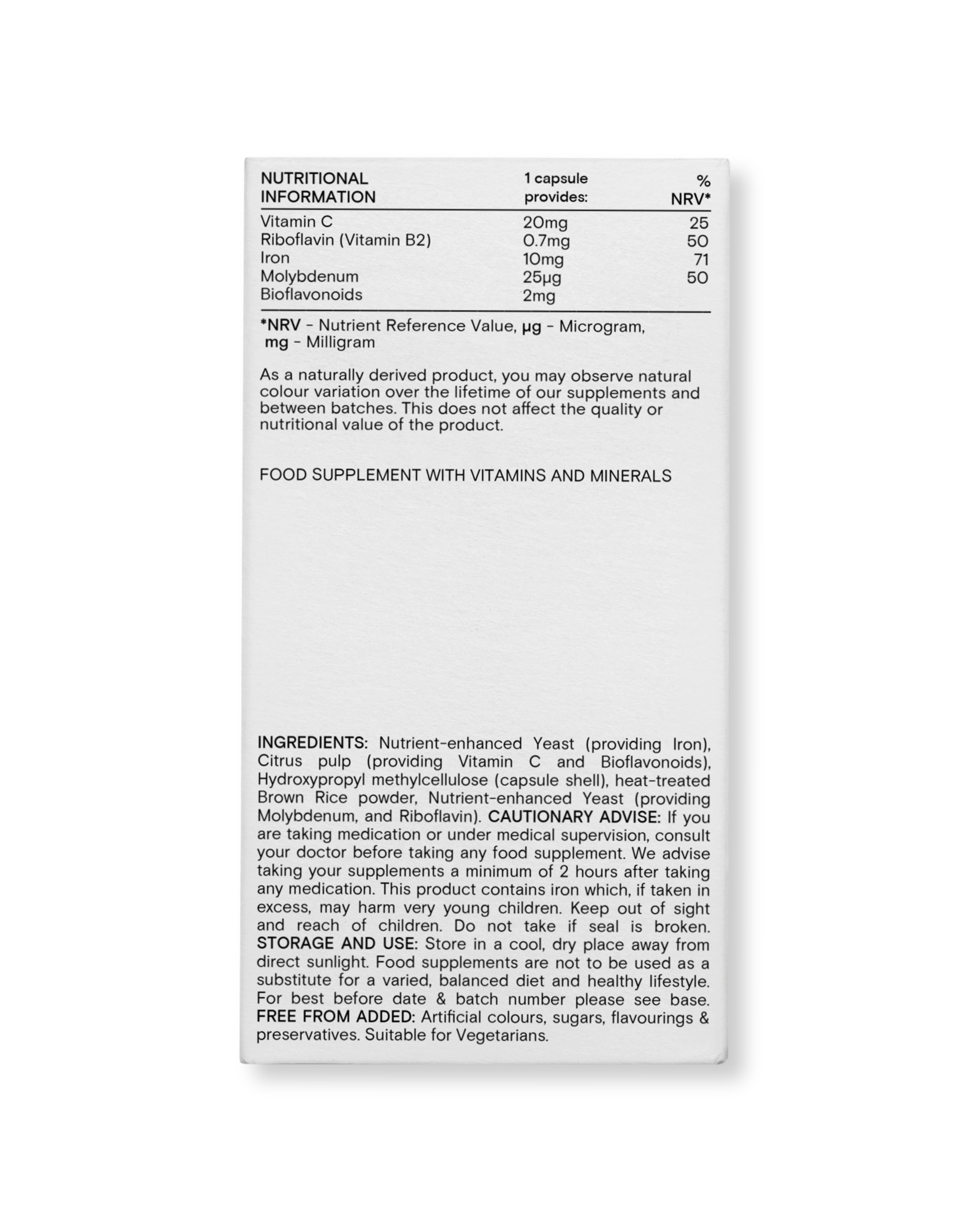 Food-Grown® Iron Plus