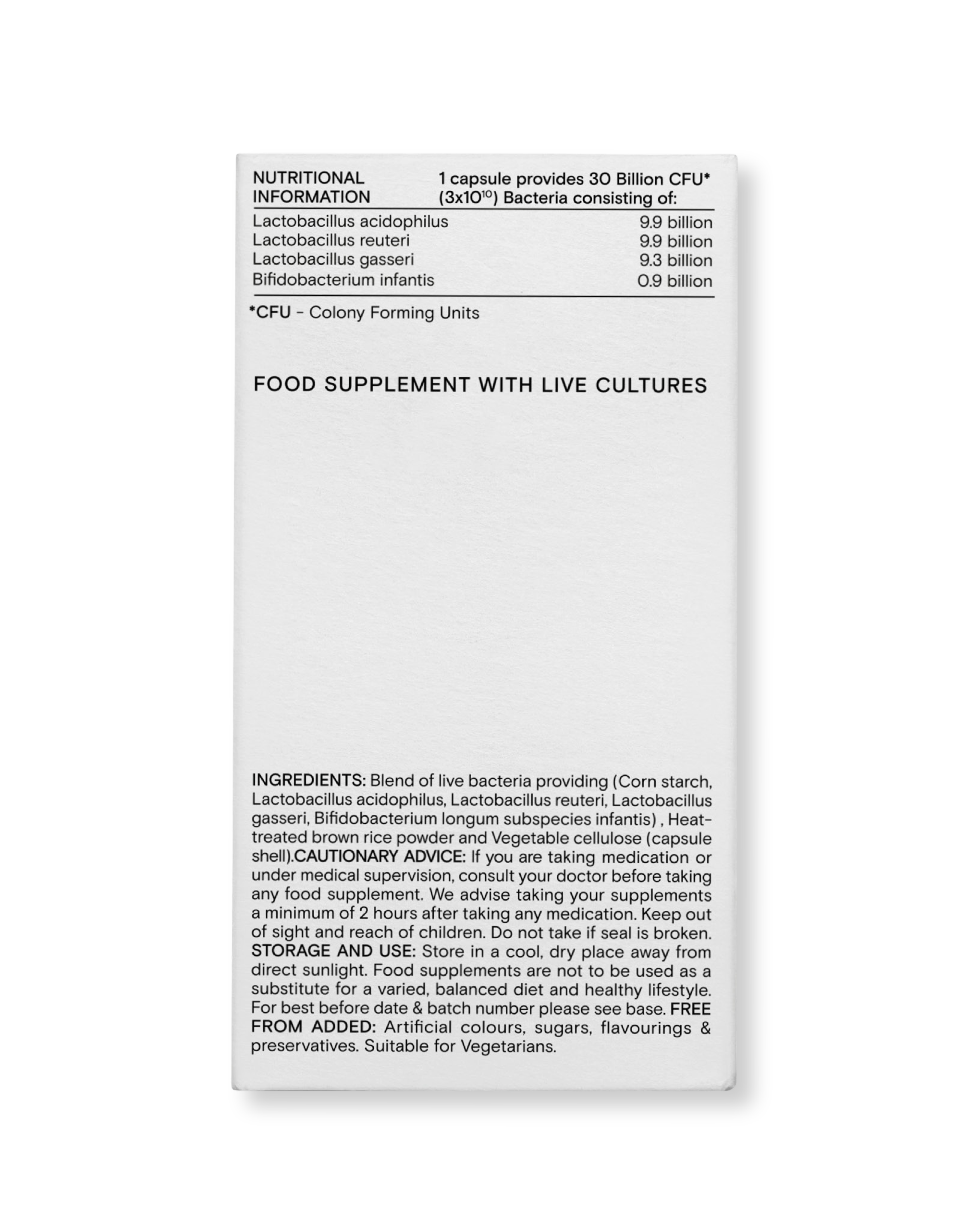 Pregnancy + New Mother Biotic